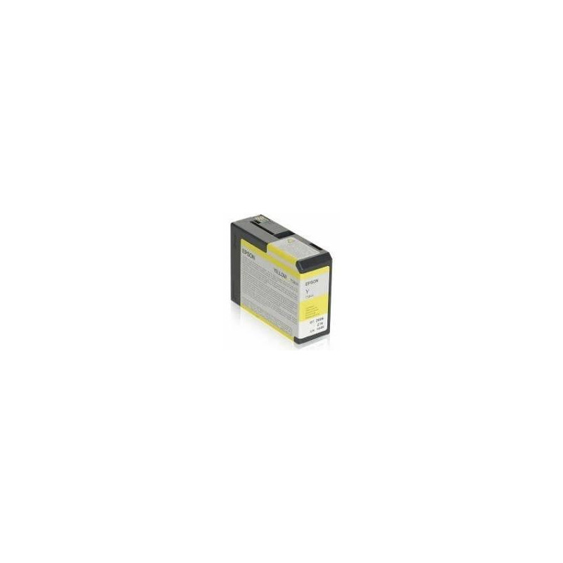 (C13T580400) EPSON STYLUS PRO-3800/3880 CARTUCHO AMARILLA (80ML)