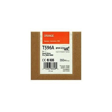 (C13T596A00) EPSON CARTUCHO DE TINTA NARANJA VIVO STYLUS PHOTO SP 7700/7890/7900/WT7900/9700/9890/9900