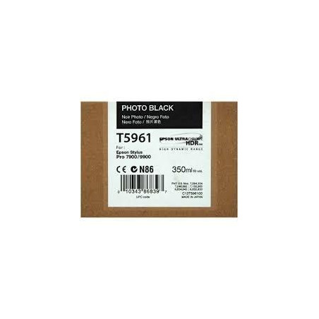 (C13T596100) EPSON CARTUCHO FOTOGRAFICO NEGRO STYLUS PHOTO 7700/7890/7900/WT7900/9700/9890/9900