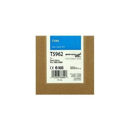 (C13T596200) EPSON CARTUCHO DE TINTA CIAN STYLUS PHOTO SP 7700/7890/7900/WT7900/9700/9890/9900