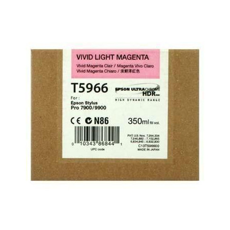 (C13T596600) EPSON CARTUCHO DE TINTA MAGENTA VIVO CLARO STYLUS PHOTO SP 7700/7890/7900/WT7900/9700/9890/9900