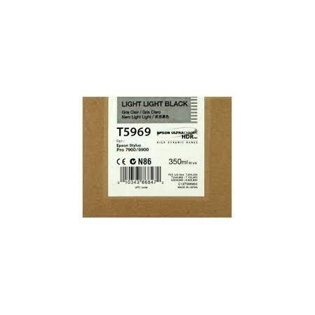 (C13T596900) EPSON CARTUCHO DE TINTA GRIS CLARO VIVO STYLUS PHOTO SP 7700/7890/7900/WT7900/9700/9890/9900