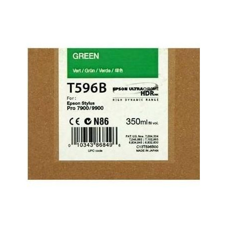 (C13T596B00) EPSON CARTUCHO DE TINTA VERDE STYLUS PHOTO SP 7700/7890/7900/WT7900/9700/9890/9900
