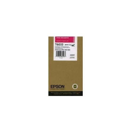 (C13T603300) EPSON GF STYLUS PHOTO 7880/9880 CARTUCHO MAGENTA VIVO
