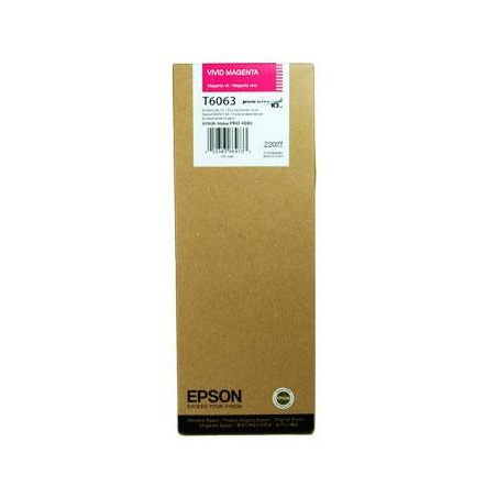 (C13T606300) EPSON TINTA MAGENTA VIVO GF STYLUS PHOTO 4880 *ALTA CAPACIDAD*