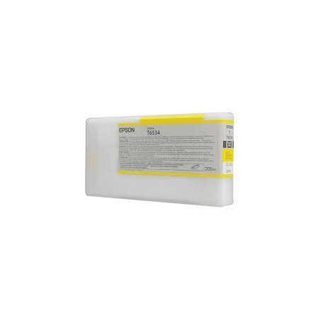 (C13T653400) EPSON GF STYLUS PRO-4900 CARTUCHO AMARILLO (200 ML)