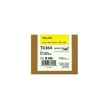 (C13T636400) EPSON GF STYLUS PHOTO 7900/9900 CARTUCHO AMARILLO