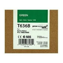 (C13T636B00) EPSON GF STYLUS PHOTO 7900/9900 CARTUCHO VERDE