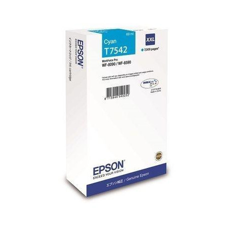 (C13T754240) EPSON CARTUCHO CIÁN XXL 7000P WF-8X90