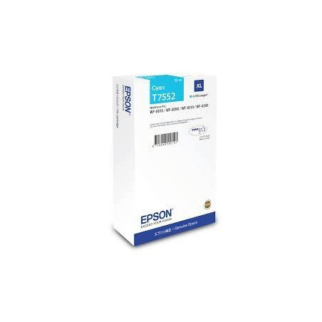 (C13T755240) EPSON CARTUCHO CIAN XL 4000P WF-8XXX