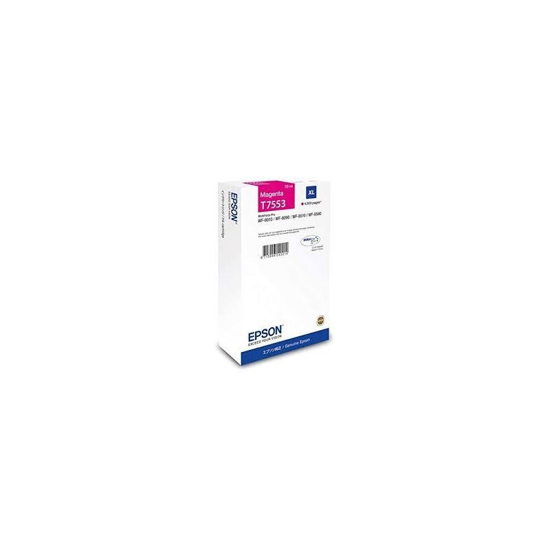 (C13T755340) EPSON CARTUCHO  MAGENTA XL 4000P WF-8XXX