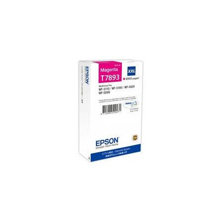 (C13T789340) EPSON CARTUCHO MAGENTA XXL 4000 PAGINAS WORKFORCE PRO WF-5XXX SERIES