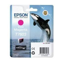 (C13T76034010) EPSON SURECOLOR SC P600 CARTUCHO MAGENTA VIVO