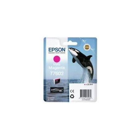 (C13T76034010) EPSON SURECOLOR SC P600 CARTUCHO MAGENTA VIVO