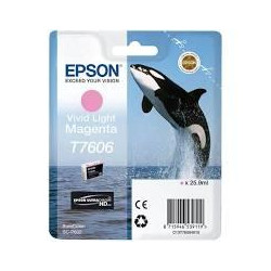 (C13T76064010) EPSON SURECOLOR SC P600 CARTUCHO MAGENTA VIVO CLARO