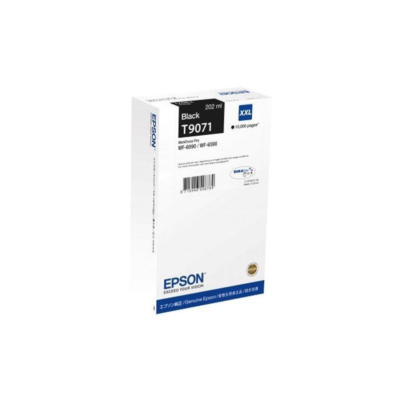 (C13T907140) EPSON TINTA NEGRO WF-6XXX SERIES - XXL
