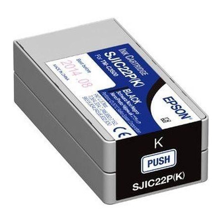 (C33S020601) EPSON CARTUCHO DE TINTA NEGRO COLORWORKS C3500 SJIC22P(K)