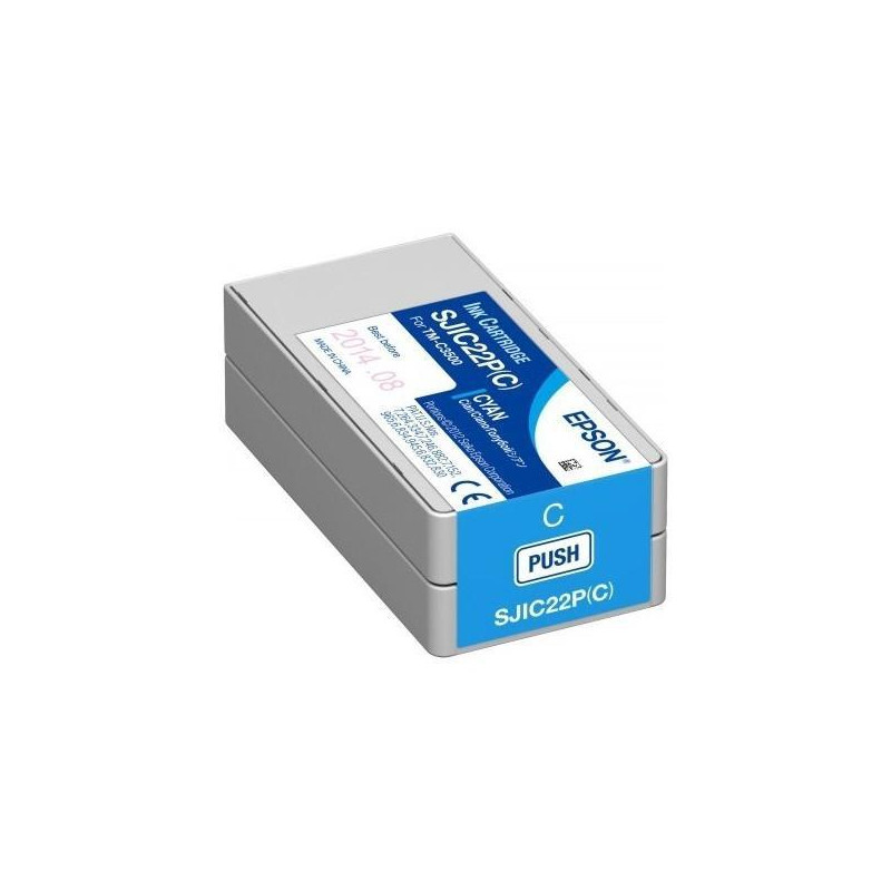 (C33S020602) EPSON CARTUCHO DE TINTA CIAN COLORWORKS C3500 SJIC22P(C)