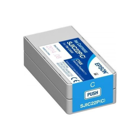 (C33S020602) EPSON CARTUCHO DE TINTA CIAN COLORWORKS C3500 SJIC22P(C)