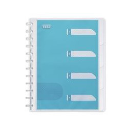 (100205613) ELBA CARPETA DE FUNDAS INTERCAMBIABLES VARIOZIP 30 FUNDAS HAWAI  4 SEPARADORES + INDICE TRANSPARENTE A4