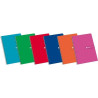 (100430069) ENRI CUADERNO ESPIRAL FOLIO T/ DURA 80H DOBLE PAUTA 3MM 60GR  COLORES SURTIDOS