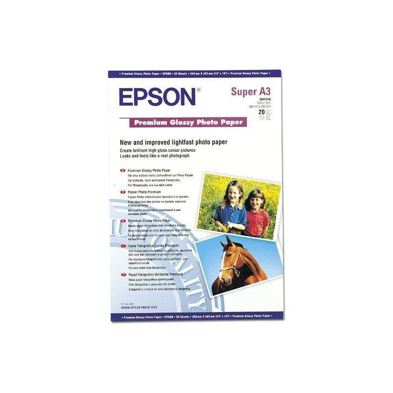 (C13S041316) EPSON PAPEL PREMIUM GLOSSY PHOTO