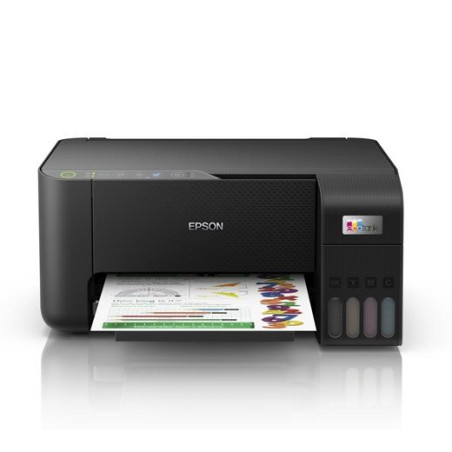 (C11CJ67428) EPSON EQUIPO MULTIFUNCIÓN INKJET COLOR ECOTANK ET-2860 A4 WIFI 3 EN 1 NEGRO