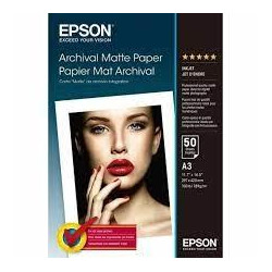 (C13S041344) EPSON PAPEL MATE LARGA DURACIÓN (ARCHIVAL MATTE PAPER) A3