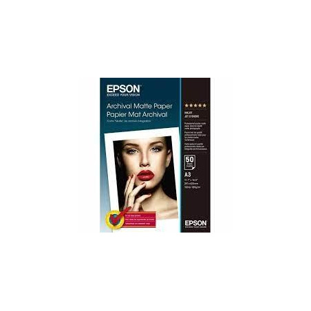 (C13S041344) EPSON PAPEL MATE LARGA DURACIÓN (ARCHIVAL MATTE PAPER) A3