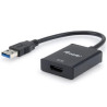 (133385) EQUIP CABLE ADAPTADOR USB 3.0 MACHO A HDMI HEMBRA NEGRO