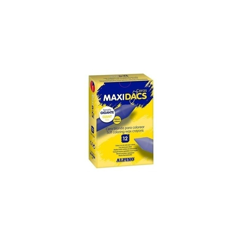(DX060136) ALPINO CERAS MAXIDACS CAJA DE 12 NEGRO