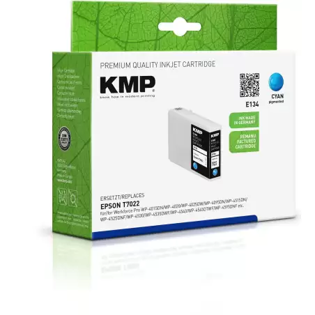 (C13T70224010) TINTA KMP CIAN WORKFORCE PRO WP 4015 DN 4025 DW 4095 DN 4515 DN 4525 DNF 4535 DWF 4545 DTWF 4595 DNF