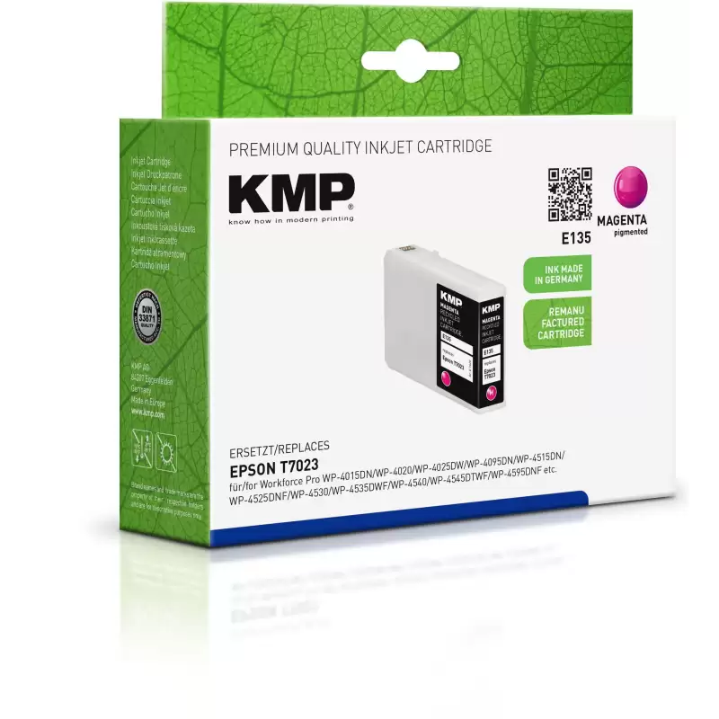 (C13T70234010) TINTA KMP MAGENTA WORKFORCE PRO WP 4015 DN 4025 DW 4095 DN 4515 DN 4525 DNF 4535 DWF 4545 DTWF 4595 DNF