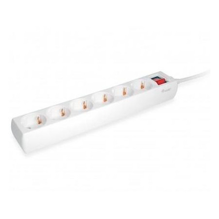 (245552) EQUIP REGLETA CON 6 TOMAS CON CABLE DE 1´5 M.Y BOTÓN DE APAGADO Y ENCENDIDO