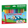 (PA000024) ALPINO CERAS PLÁSTICAS PLASTIALPINO 115MM NO MANCHAN ESTUCHE DE 24 C/SURTIDOS