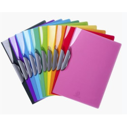 (45670E) EXACOMPTA DOSSIER CON CLIP DESIGN IDERAMA POLIPROPILENO A4 COLORES SURTIDOS