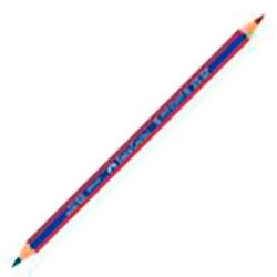 (116000) FABER CASTELL LAPIZ BICOLOR 2160 RB ROJO-AZUL