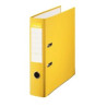 (42324) ESSELTE ARCHIVADOR PALANCA FOLIO LOMO ANCHO PP INTERIOR FORRADO EN PAPEL RADO CANTONERAS AMARILLO