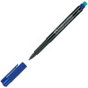 (151351) FABER CASTELL ROTULADOR PERMANENTE MULTIFUNCIONAL MULTIMARK F CON GOMA INTEGRADA AZUL
