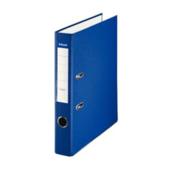 (42307) ESSELTE ARCHIVADOR PALANCA FOLIO LOMO 50MM PP INTERIOR FORRADO EN PAPEL RADO CANTONERAS AZUL
