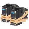 (C13S050608) EPSON ACULASER C9300 TONER CIAN (PACK 2)