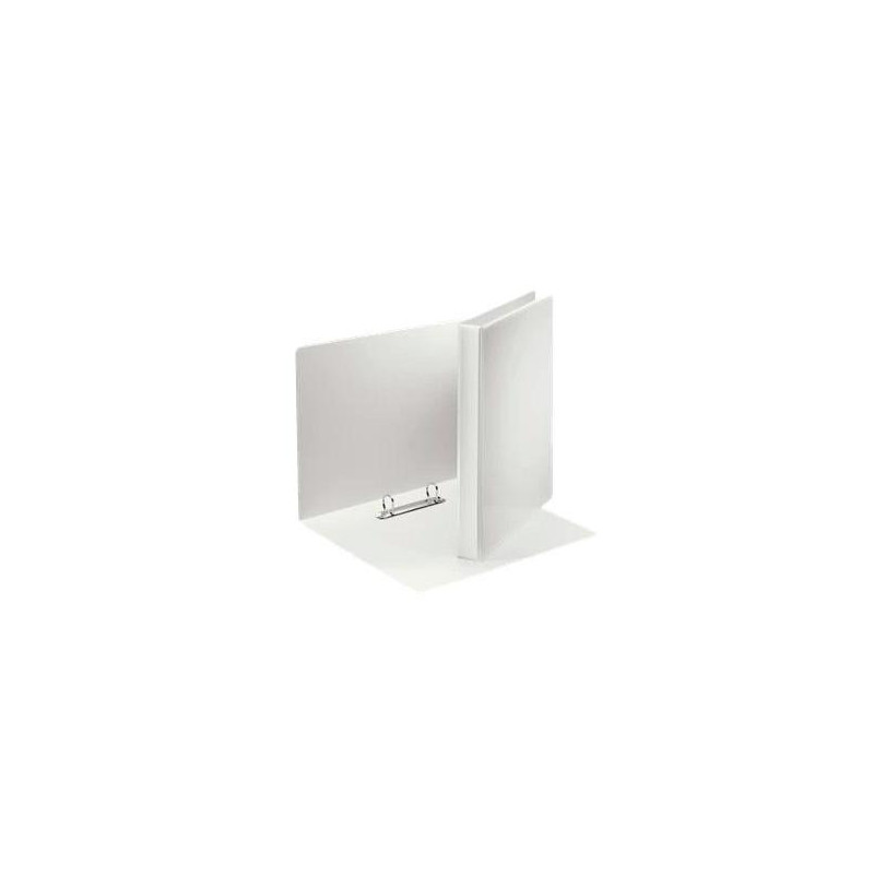 (49739) ESSELTE CARPETA CANGURO BÁSICA PERSONALIZABLE 2 ANILLAS MIXTAS 40MM A4 PP BLANCO