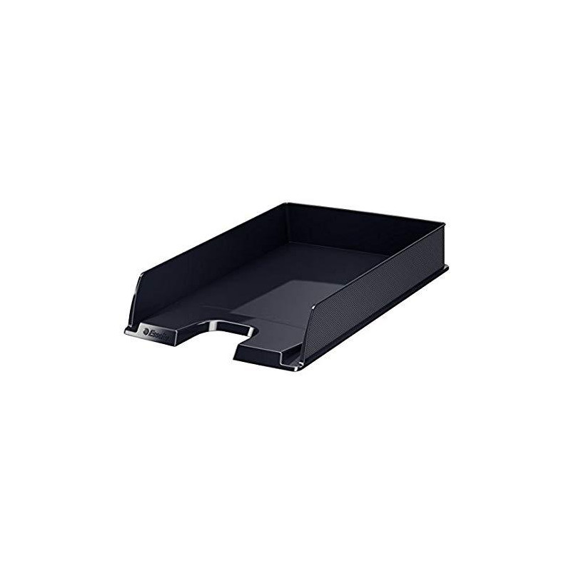 (623605) ESSELTE BANDEJAS PORTADOCUMENTO EUROPOST OPACAS FORMATO VERTICAL NEGRO VIVIDA