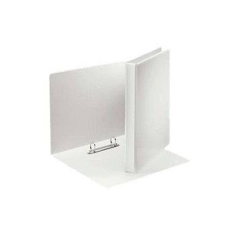 (49739) ESSELTE CARPETA CANGURO BÁSICA PERSONALIZABLE 2 ANILLAS MIXTAS 40MM A4 PP BLANCO