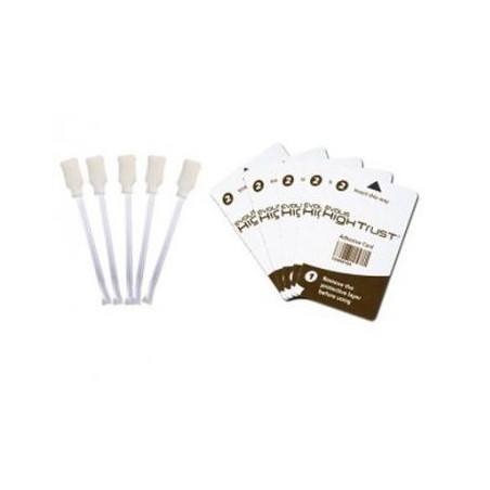 (15ACL001) EVOLIS KIT DE LIMPIEZA PARA RODILLOS Y CABEZALES PARA IMPRESORAS DE TARJETAS