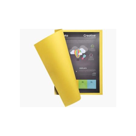 (210011E) EXACOMPTA SUBCARPETA ROCK S COLOR AMARILLO 210GR -100U-