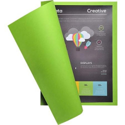 (210013E) EXACOMPTA SUBCARPETA ROCK´S A4 210GR CARTULINA VERDE -100U-