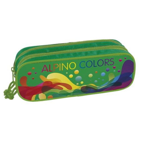 (UA000139) ALPINO PORTATODO COLORS DOBLE CREMALLERA MULTICOLOR
