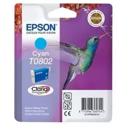 (C13T08024011) EPSON STYLUS PHOTO R-265/360/RX-560/585/685 CARTUCHO CIAN