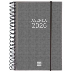 (741210026) FINOCAM AGENDA ESPIRAL PERSONALIZABLE E40-210X297MM 1DP TAPA PP 2026